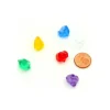 6 Mini gems multicolores pépites