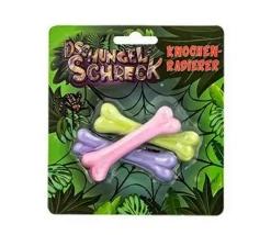 3 mini gommes os - pions