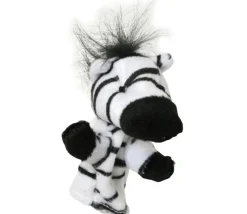 8 mini marionnettes peluche animaux pour doigt