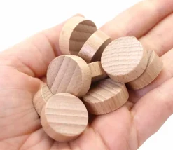 10 mini palets bois 2.1 cm