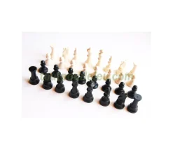 32 Mini pièces échecs plastique 40 mm