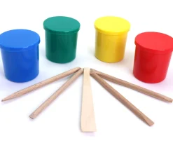 5 outils modelage en bois - ébauchoirs