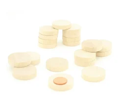 20 Palets en bois 3 cm hêtre 30 mm x 7 mm