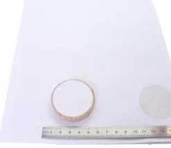 20 Pastilles rondes 45 mm autocollantes blanches étiquettes (pour rond de 5 cm)