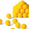 12 petites Balles mousse jaune 4 cm