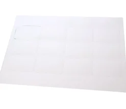 12 petites cartes à jouer blanches à imprimer 43 x 67 mm sur feuille A4 prédécoupées