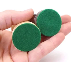 32 Pièces échecs bois lestées T5 - roi 9 cm