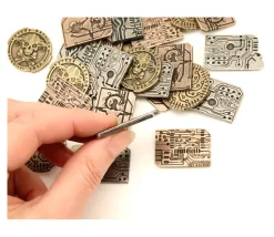 20 Pièces Cyberpunk métal Legendary