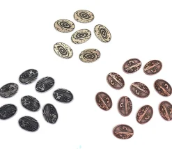 20 Pièces en métal Astrologie - Planets