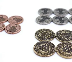 20 Pièces en métal Dieux nordiques - Vikings