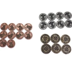 20 Pièces en métal Dieux nordiques - Vikings