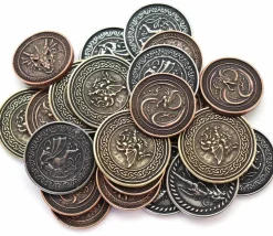 20 Pièces en métal Forged dragon