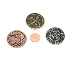 20 Pièces médiévales métal Legendary