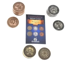 20 Pièces métal Pirates Legendary