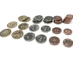 24 Pièces métal unités 1 5 10 20 50 100 CREATURE