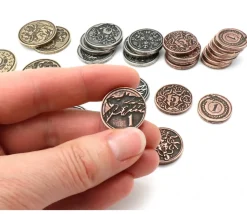 24 Pièces métal unités 1 5 10 20 50 100 CREATURE