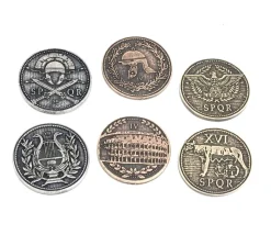20 Pièces romaines métal Roman Legendary