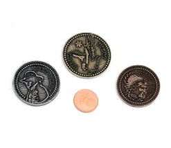 20 Pièces Wild West métal Legendary