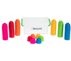 60 pions chapeaux 5 x 6 cm empilables pour jeux