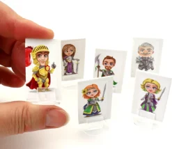 6 pions chevaliers pour vos jeux