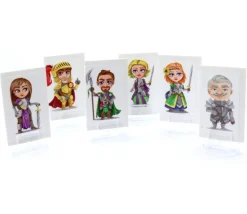 6 pions chevaliers pour vos jeux