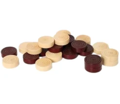 40 Pions de dames géants 4.5 cm de diamètre pour jeu