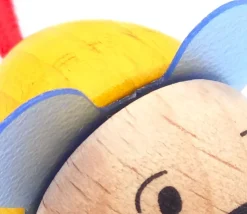 4 pions de jeux Souris en bois 3.5 cm