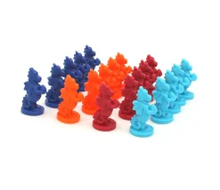 4 Pions dragons 38 x 18 mm en plastique pion de jeu