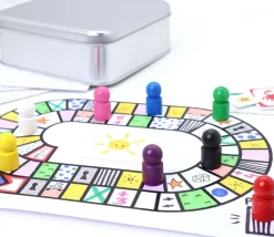 8 pions joueurs droits avec boule en bois 15 x 29 mm