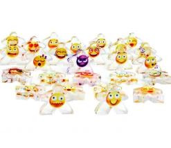 27 Pions meeple émoticône 1.8 x 2 cm