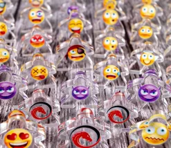 27 Pions meeple émoticône 1.8 x 2 cm