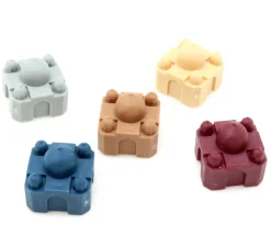 5 Pions palais Taj Mahal 17 x 17 x 18 mm château