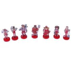 14 Pions personnages bricoleurs 30 x 17 mm