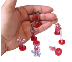 14 Pions personnages bricoleurs 30 x 17 mm