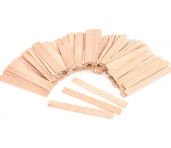 99 plaquettes en bois naturel 18 cm grands batonnets construction jeux