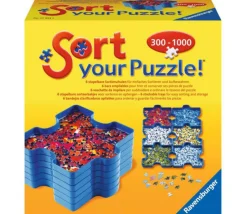 6 Plateaux trieurs pièces puzzle RAVENSBURGER