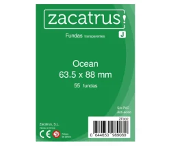 55 protèges cartes 63.5 x 88 mm pochette sleeves - Ocean qualité standard
