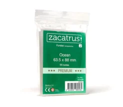 55 protèges cartes Premium 63.5 x 88 mm pochette sleeves Ocean