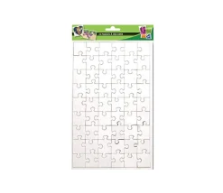 10 Puzzles carton blanc 54 pièces à personnaliser 24 x 16 cm