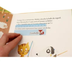 6 Règles d'aide à la lecture renard 11 x 4 cm