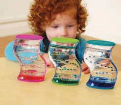 3 sabliers sensoriels zigzag