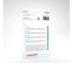 50 sleeves 66 x 91 mm pour cartes 64 x 89 mm standard pochette protège cartes transparentes