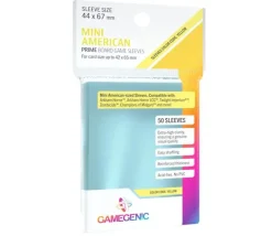 50 sleeves pour cartes 42 x 65 mm mini américain pochette sleeves