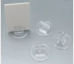 10 supports transparents socle pour pions ou cartes de jeu (nouveau modèle)