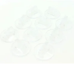 10 supports transparents socle pour pions ou cartes de jeu (nouveau modèle)