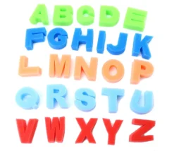 26 tampons lettres alphabet en éponge 4/5 cm