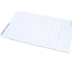 120 Tuiles carré 13 mm jetons épais blanc 1.3 cm vierge à personnaliser