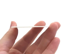 15 Tuiles carré 50x50 mm jetons blancs rigides