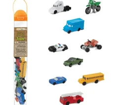 9 véhicules figurines de jeux "sur la route"