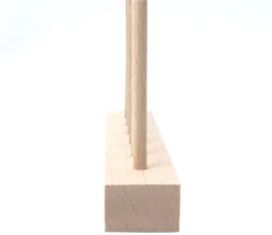 Abaque de tri bois - Socle 6 tiges sans jetons